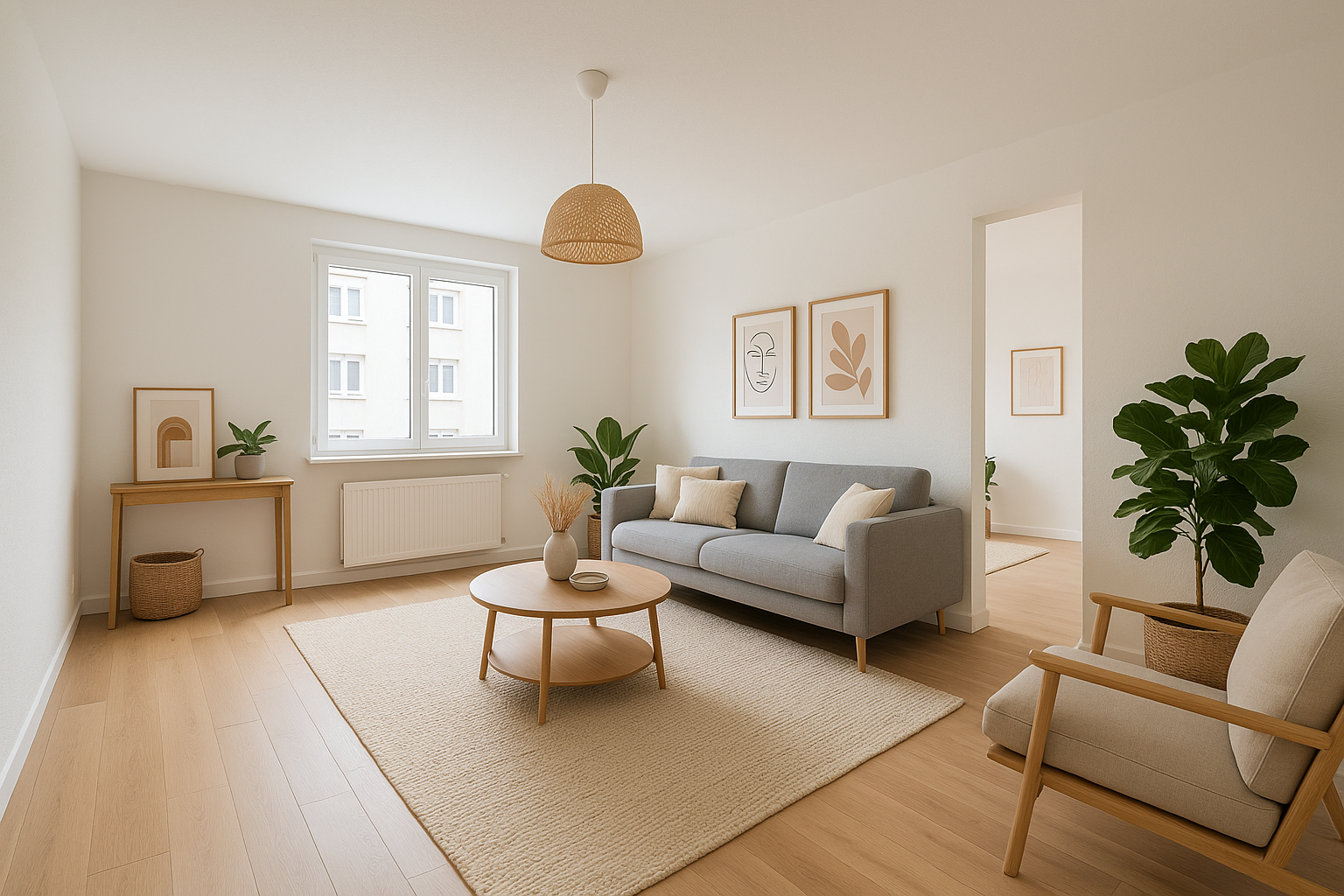 Après Home Staging - Salon